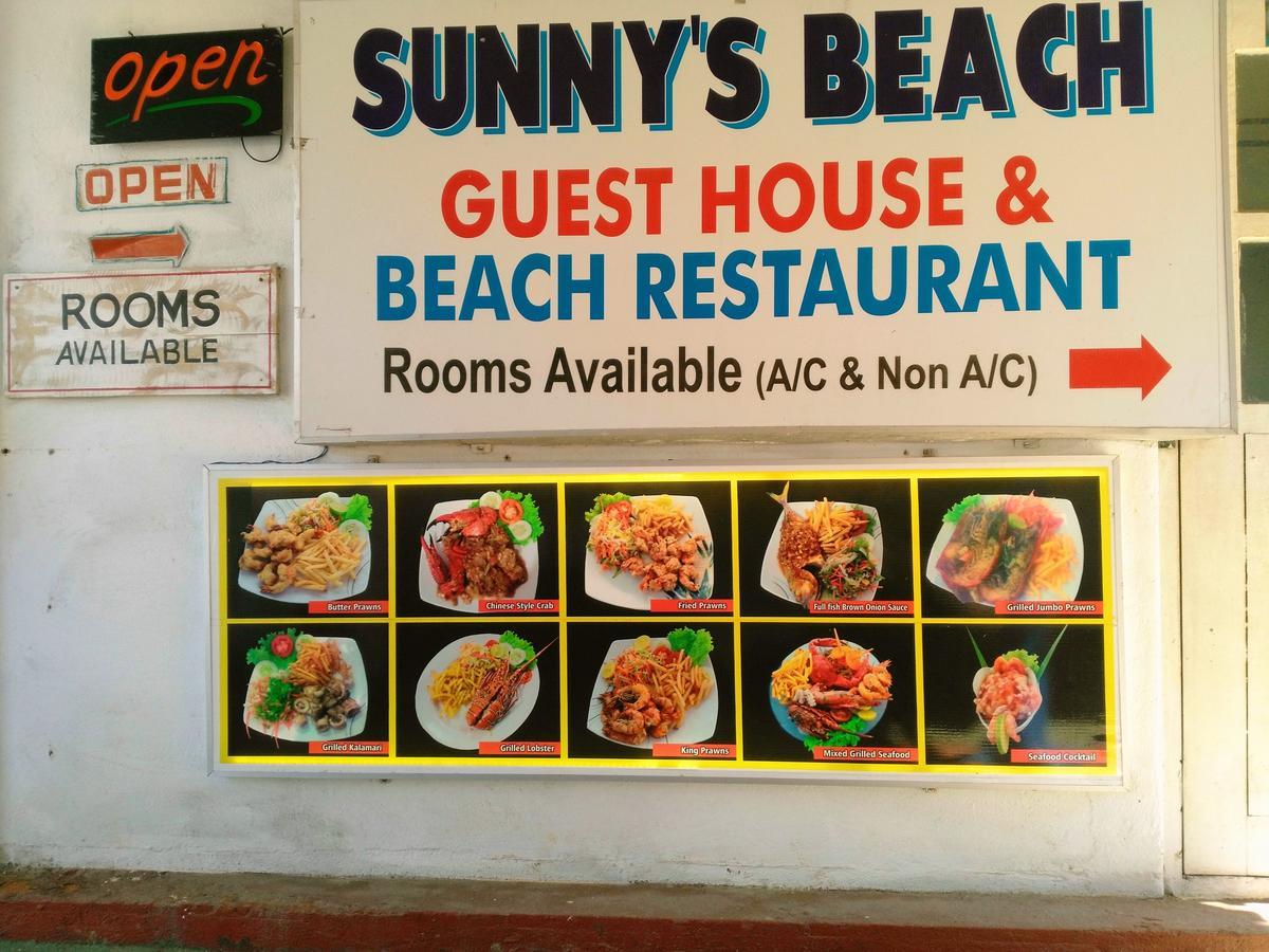 Sunnys Beach Guest House Hikkaduwa Exteriér fotografie